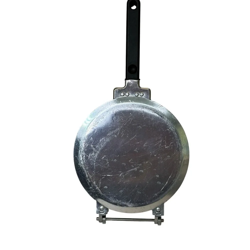 Vintage Range Rider Flip It Pancake Maker‎ for Stove Top US Flag Imprint